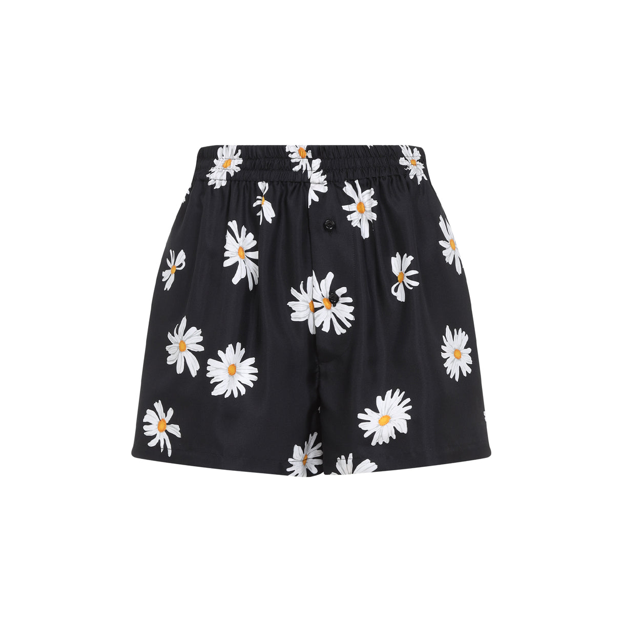 MOSCHINO COUTURE Luxurious Silk Mini Shorts for Women