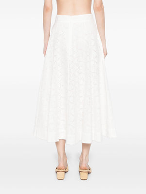 ZIMMERMANN Chic Cotton Midi Skirt for Women