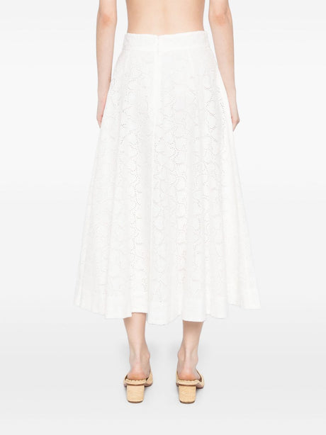 ZIMMERMANN Chic Cotton Midi Skirt for Women