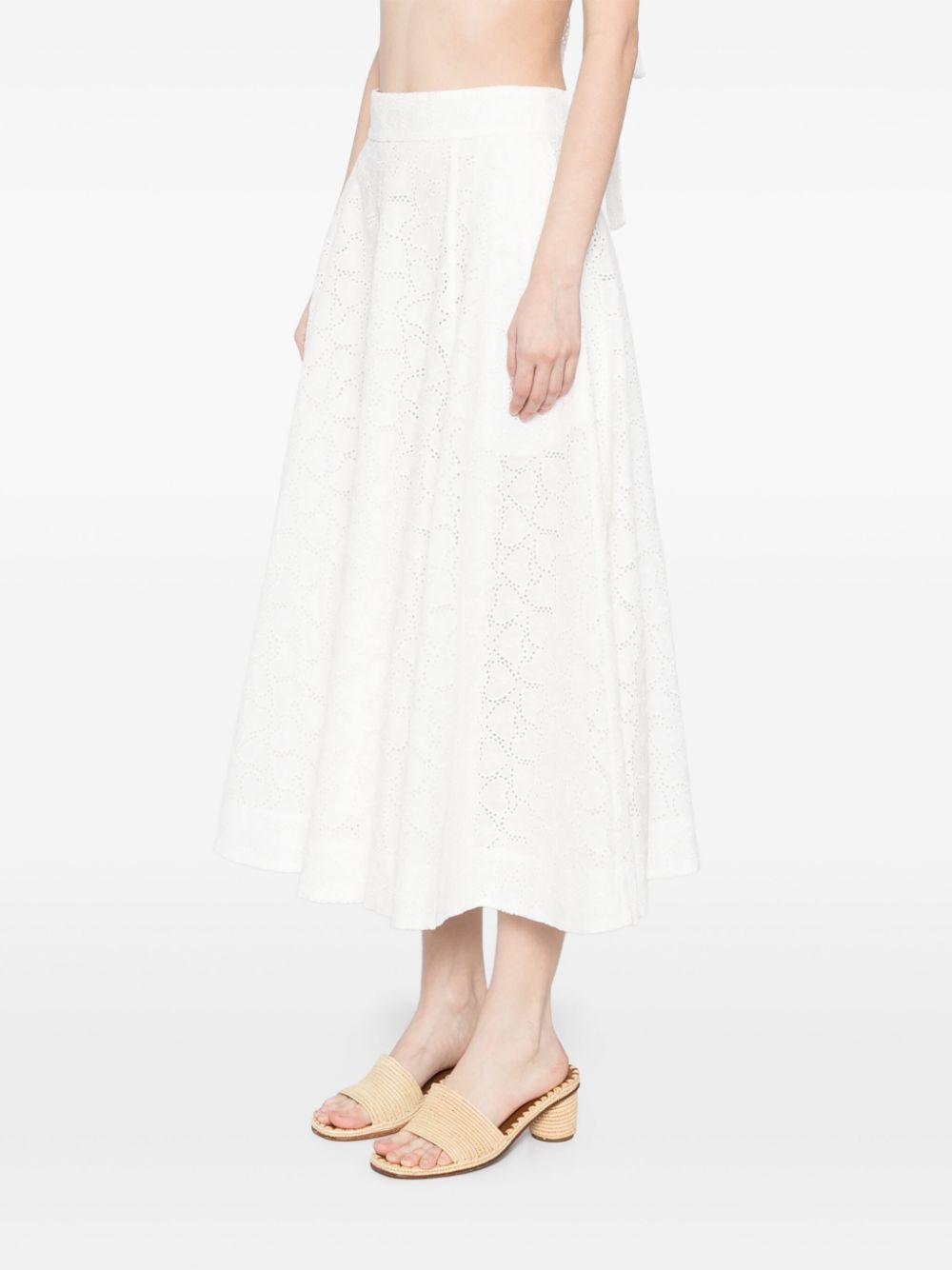 ZIMMERMANN Chic Cotton Midi Skirt for Women