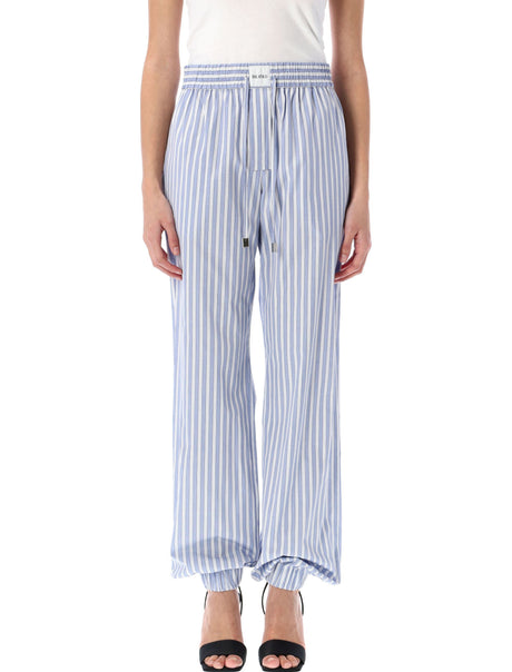 THE ATTICO Striped Long Pants (Size 40)