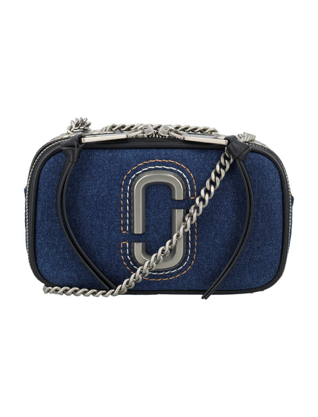 MARC JACOBS Mini Denim Snapshot Handbag