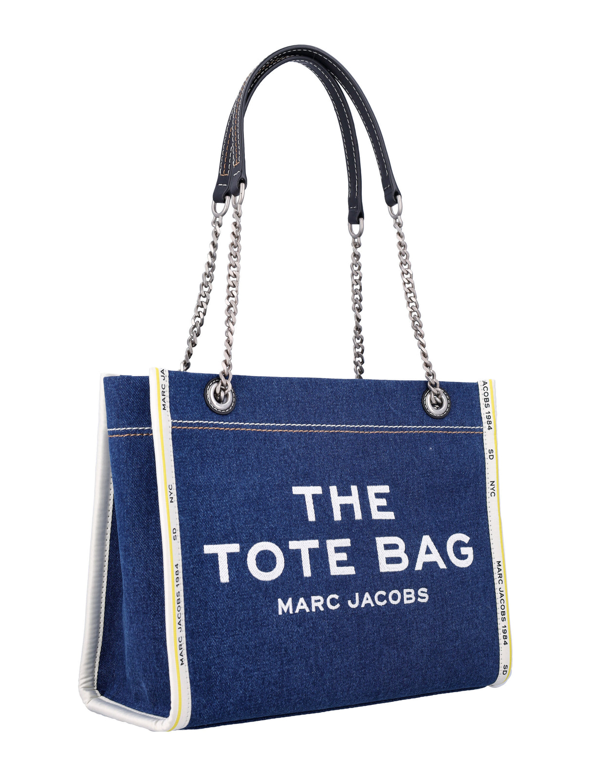 MARC JACOBS The Medium Denim Tote Handbag