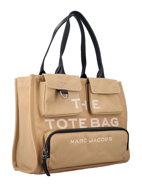 MARC JACOBS Large Utility Canvas Tote Handbag