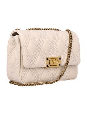 VALENTINO GARAVANI Medium Quilted Shoulder Handbag