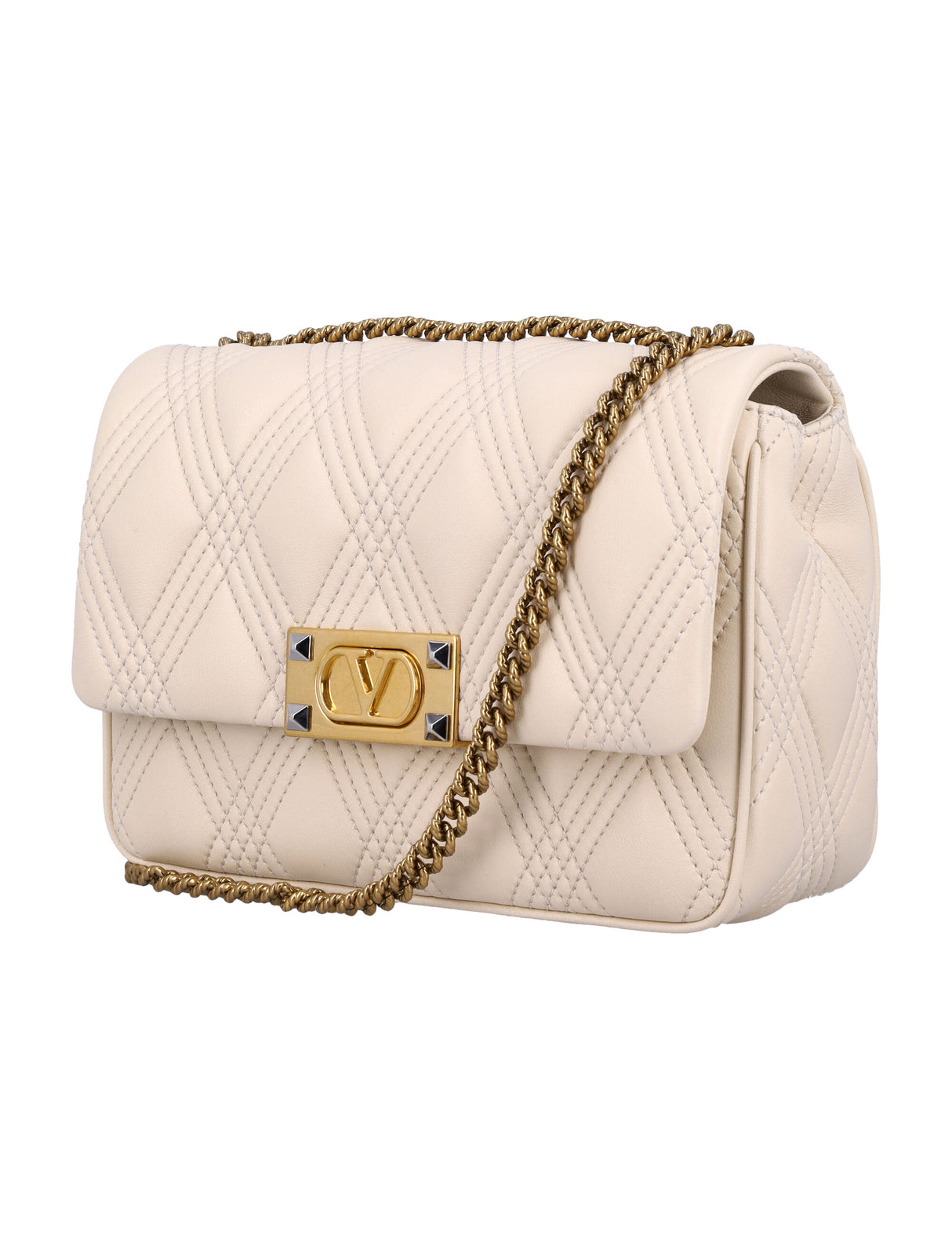 VALENTINO GARAVANI Medium Quilted Shoulder Handbag