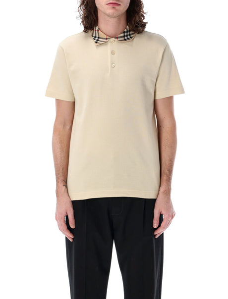 BURBERRY Cotton Polo Shirt for Men - Slim Fit