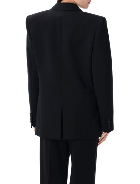 SAINT LAURENT Elegant 1-Button Smoking Jacket for Women