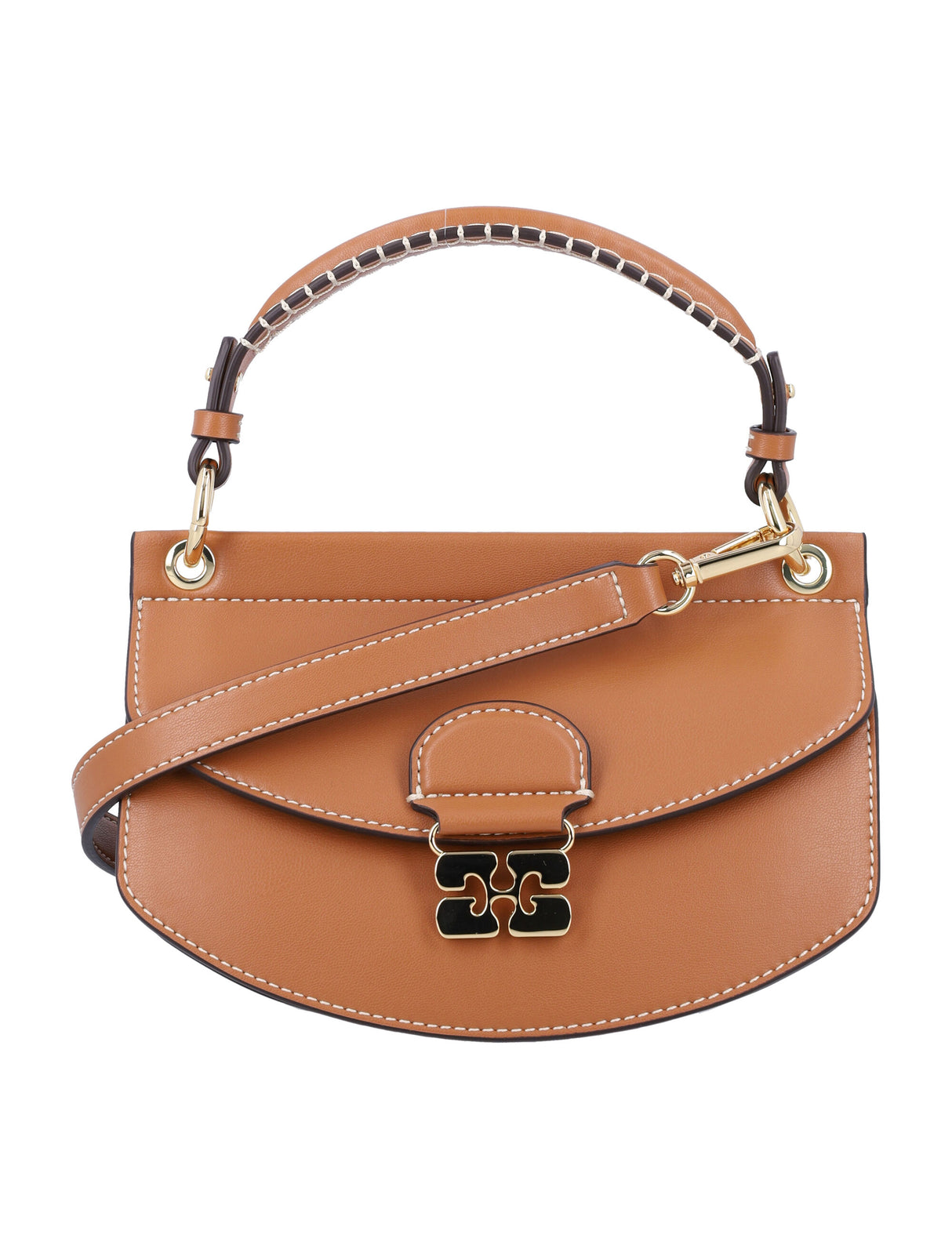 GANNI Mini Top Handle Handbag