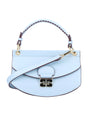 GANNI Mini Top Handle Handbag with Butterfly Clasp