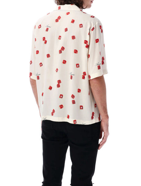 AMIRI Dice Bowling Shirt - Short Sleeve Men's Style