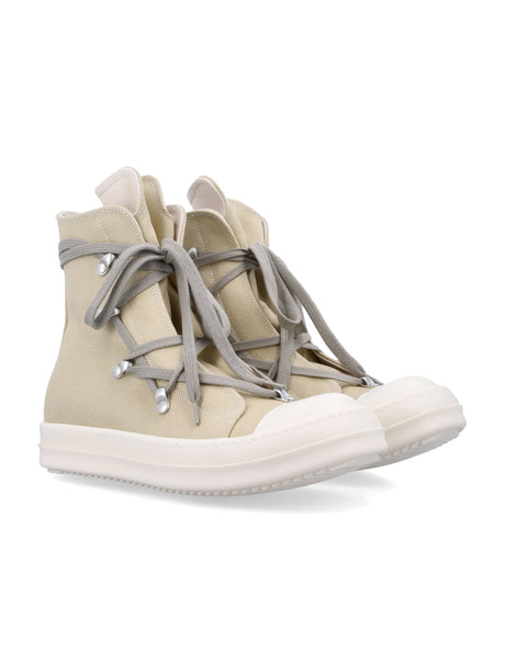 RICK OWENS Above Ankle Women's Sneakers with Exaggerated Tongue