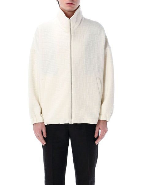 FENDI Monogram Zipped Sweatshirt - Relaxed Fit