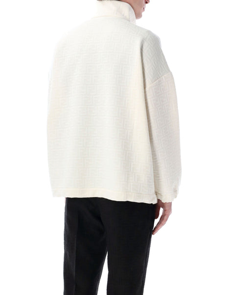 FENDI Monogram Zipped Sweatshirt - Relaxed Fit