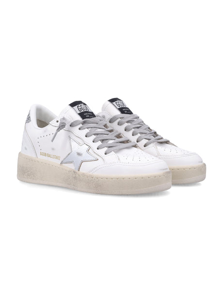 GOLDEN GOOSE Women's Vintage Effect Ballstar 2 Sneakers