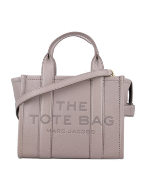 MARC JACOBS Stylish Mini Tote Handbag - Grained Leather