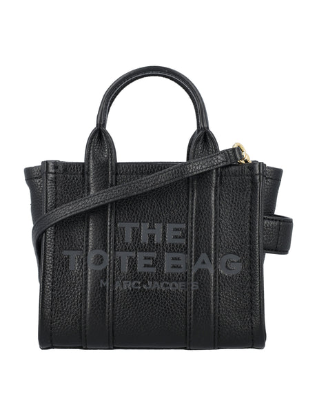 MARC JACOBS Mini Grained Leather Tote Handbag