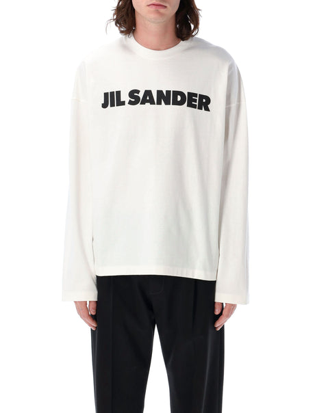 JIL SANDER Logo T-Shirt - Loose Fit, Size L