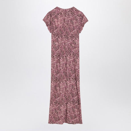 ISABEL MARANT Flowy Midi Dress with Asymmetrical Hem