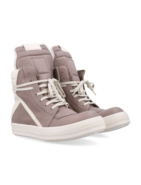 RICK OWENS High-Top Geobasket Sneakers for Men