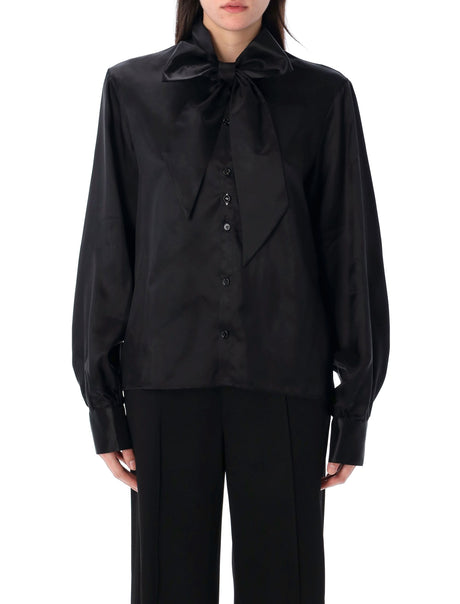 MM6 MAISON MARGIELA Twisted Bow Shirt - Size 40