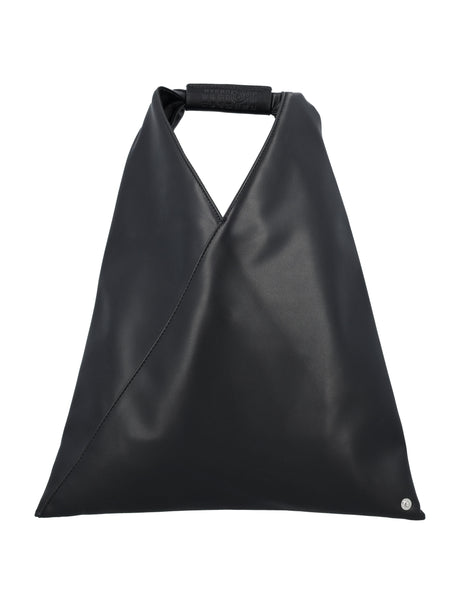 MM6 MAISON MARGIELA Mini Triangular Faux Leather Handbag