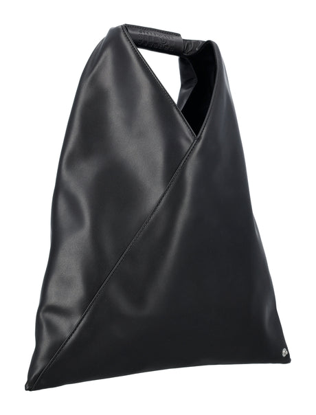 MM6 MAISON MARGIELA Mini Triangular Faux Leather Handbag