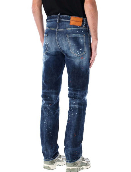 DSQUARED2 Regular Fit Distressed Jeans - Size 48