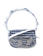 DIESEL Mini Denim Handbag with D Logo