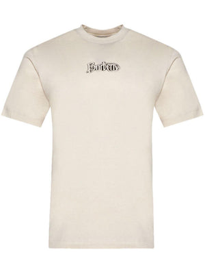 BURBERRY Logo Appliqué Cotton T-Shirt for Men - FW24 Collection