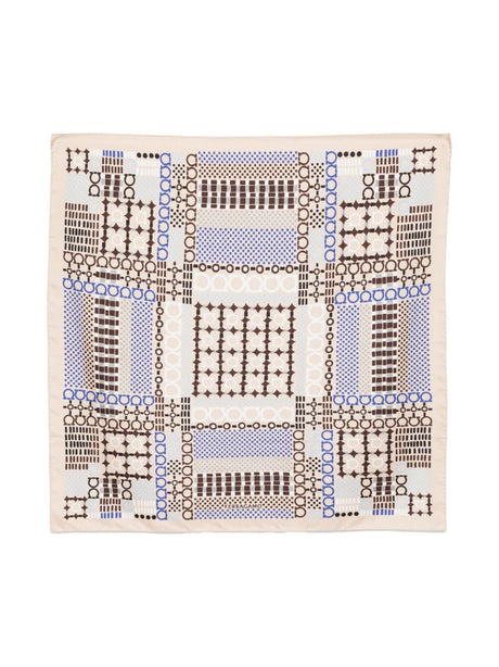 Ferragamo Silk Foulard Scarf - Mini 90 x 90 cm