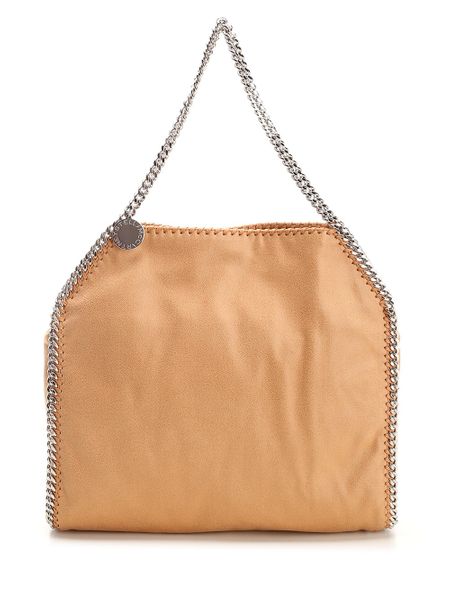 Timeless Brown Falabella Top Handle Handbag