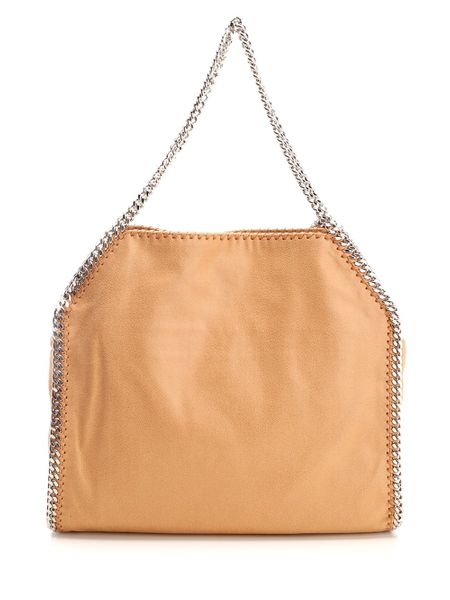 Timeless Brown Falabella Top Handle Handbag