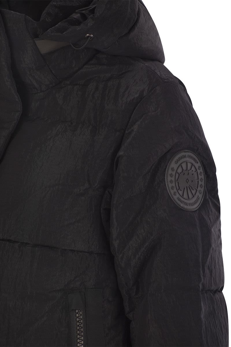 CANADA GOOSE Lightweight Knee-Length Parka Jacket with Removable Hood