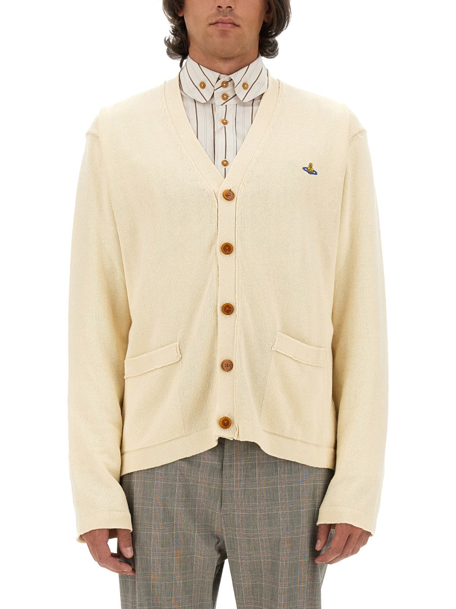 VIVIENNE WESTWOOD Men's Classic Cardigan - Size XL