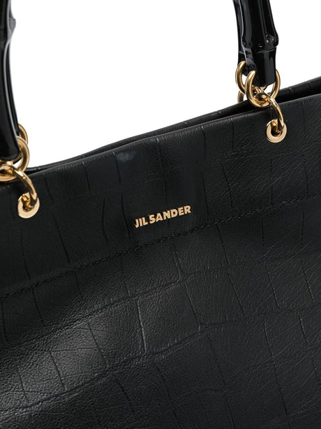 JIL SANDER Leather Tote Bag for Men