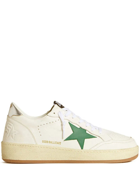 GOLDEN GOOSE Women’s Ball Star 2 Sneakers with Metallic Heel Tab