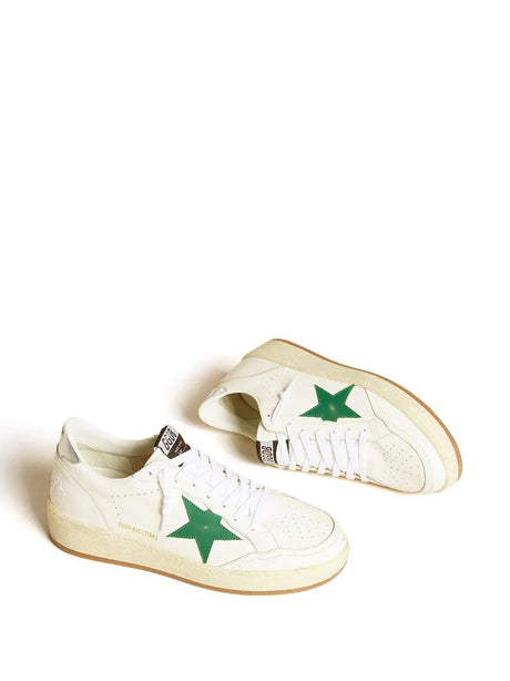 GOLDEN GOOSE Women’s Ball Star 2 Sneakers with Metallic Heel Tab