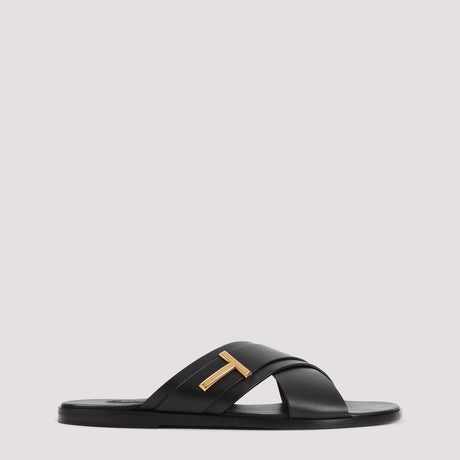 TOM FORD Men's Luxe Leather Sandals