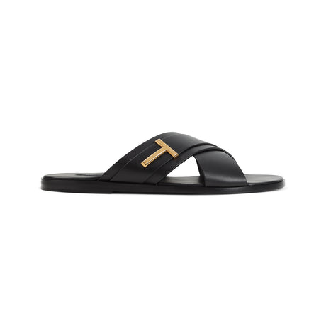 TOM FORD Men's Luxe Leather Sandals