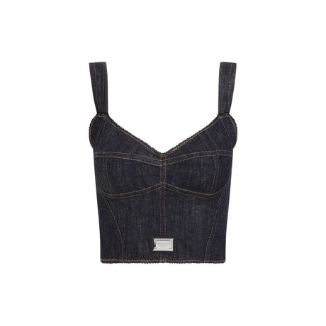 DOLCE & GABBANA Bustier Top - SS24 Mini Style