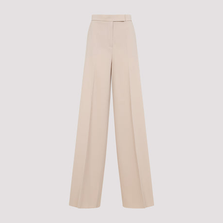 MAX MARA Wide Leg Virgin Wool Pants