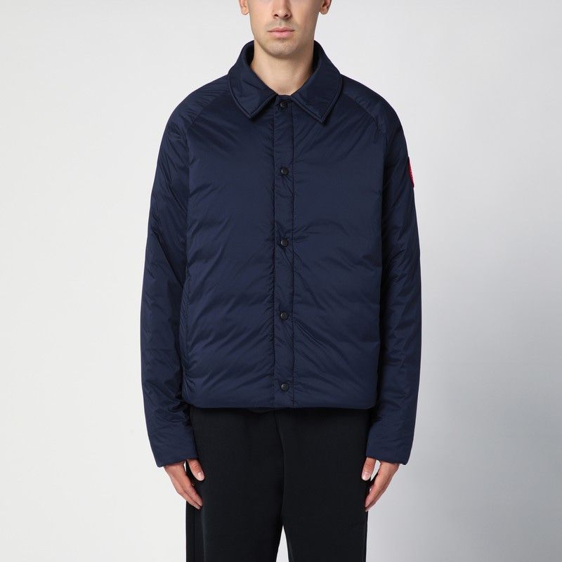 CANADA GOOSE Men's Atlantic Blue Lodge Coach Jacket