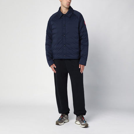 CANADA GOOSE Men's Atlantic Blue Lodge Coach Jacket