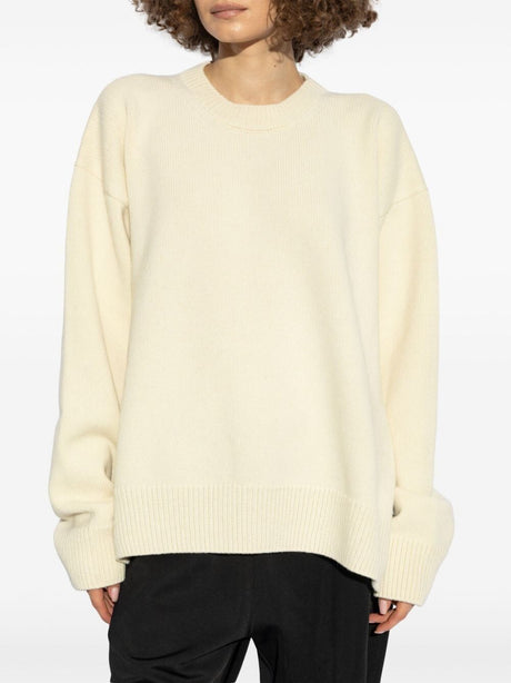 JIL SANDER Casual Pullover for Men - Cozy Wool Blend