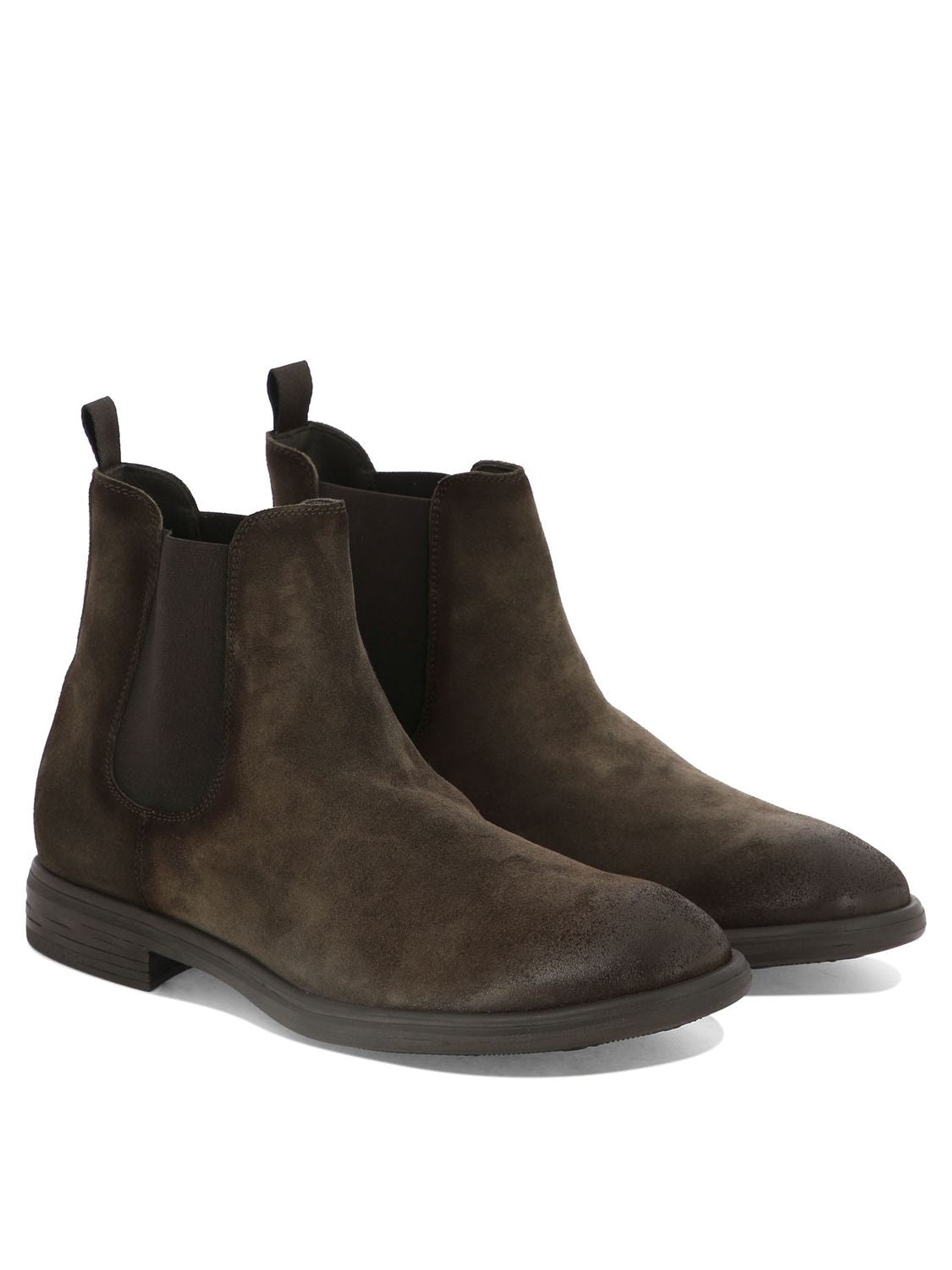 STURLINI Brown Suede Ankle Boots for Men - FW24 Collection