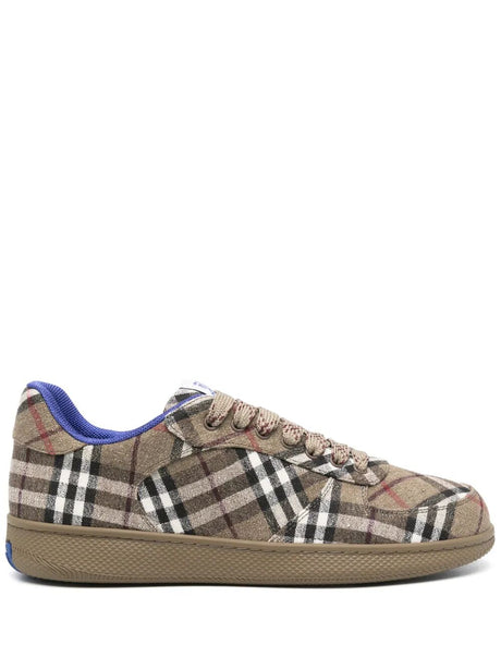 BURBERRY LONDON ENGLAND Checkered Design Women's Sneaker