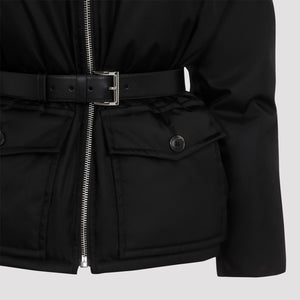 PRADA Elegant Down Jacket with Feather Insulation