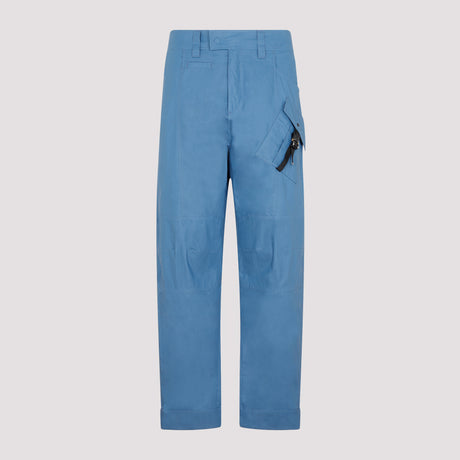 Blue Cotton Pants - FW22 Collection