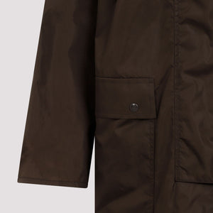 PRADA Luxurious Brown Polyamide Jacket for Women - FW24